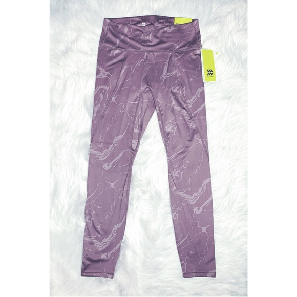 Purple Women’s Flex High-Rise 7/8 Leggings All In Motion - Picture 4 of 6